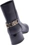 Baldinini Black calfskin ankle boots Zwart Dames - Thumbnail 2