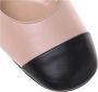 Baldinini Black leather and nude leather slingback Pink Dames - Thumbnail 4