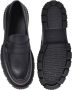 Baldinini Black leather and tumbled leather loafers - Thumbnail 2