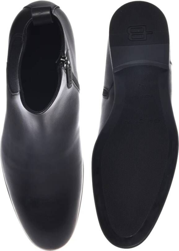 Baldinini Black leather ankle boots