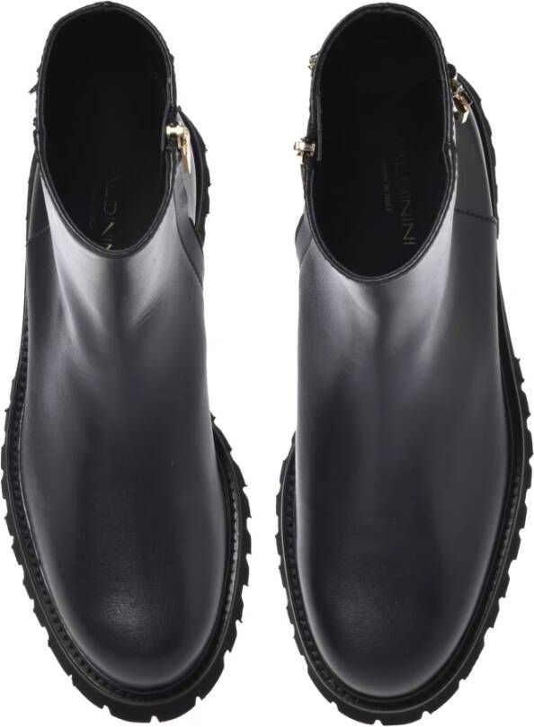 Baldinini Black leather ankle boots