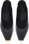 Baldinini Black leather sabot Black Dames - Thumbnail 2