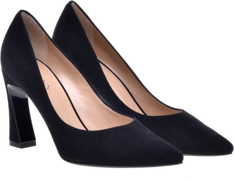 Baldinini Black suede court shoes Zwart Dames