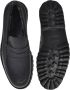 Baldinini Black tumbled leather loafers - Thumbnail 2