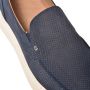 Baldinini Blue perforated nubuck slipper - Thumbnail 2