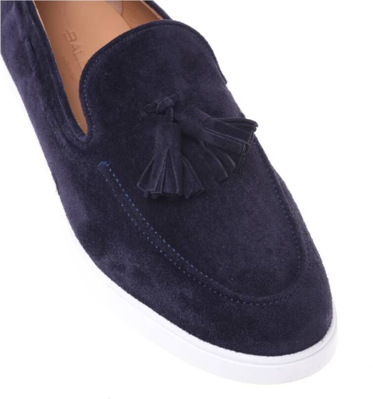 Baldinini Blue suede slipper