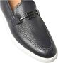 Baldinini Blue tumbled loafer - Thumbnail 2