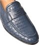 Baldinini Blue woven leather loafer - Thumbnail 2