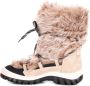 Baldinini Leather ankle boot with fur inserts in black and taupe Beige Dames - Thumbnail 7