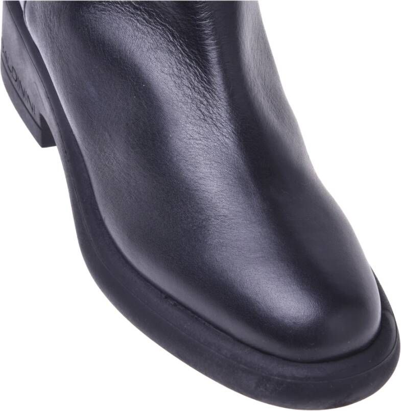 Baldinini Boots in black leather Black Dames