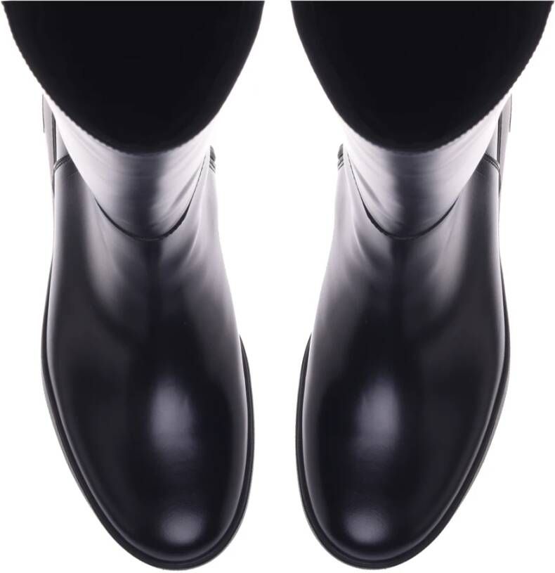 Baldinini Boots in black leather Black Dames