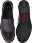 Baldinini Burgundy brushed leather loafers - Thumbnail 2