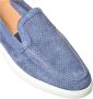 Baldinini Cerulean perforated suede slipper - Thumbnail 2