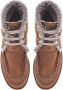 Baldinini Combat boots in black leather and sheepskin Multicolor Dames - Thumbnail 2