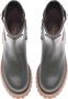 Baldinini Combat boots in olive leather and suede Green Dames - Thumbnail 2