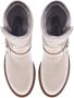 Baldinini Combat boots in vanilla leather and suede Beige Dames - Thumbnail 2