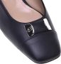 Baldinini Court shoe in black calfskin Black Dames - Thumbnail 4