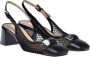 Baldinini Court shoe in black mesh Black Dames - Thumbnail 3