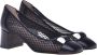 Baldinini Court shoe in black mesh Black Dames - Thumbnail 3