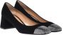 Baldinini Court shoes in black suede with rhinestones Black Dames - Thumbnail 3