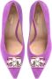 Baldinini Court shoes in purple suede Purple Dames - Thumbnail 2