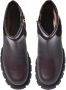 Baldinini Dark brown quilted suede leather and leather ankle boots - Thumbnail 2