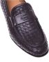 Baldinini Dark brown woven leather loafer - Thumbnail 2