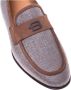 Baldinini Dove grey raffia and leather nubuck loafer - Thumbnail 2