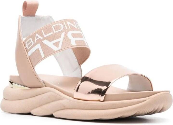Baldinini Flat Sandals Beige Dames