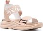 Baldinini Nude patent leather and calfskin sandals Beige Dames - Thumbnail 2