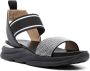 Baldinini Flat Sandals Black Dames - Thumbnail 2