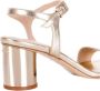 Baldinini Gouden Sandalen met Hak - Thumbnail 2