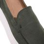 Baldinini Green perforated nubuck slipper - Thumbnail 2
