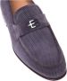 Baldinini Grey printed suede loafer - Thumbnail 2