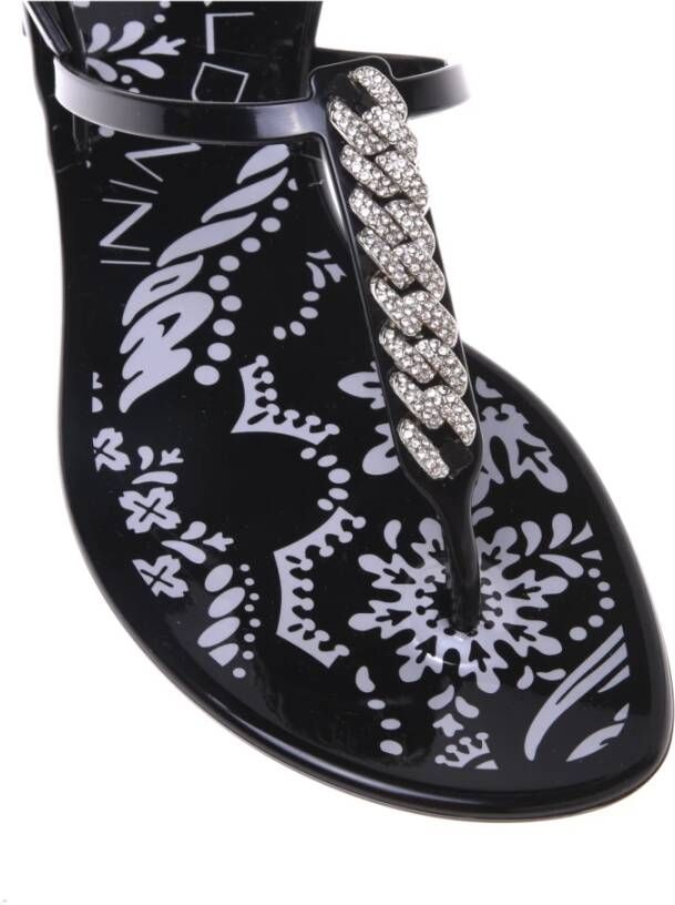Baldinini Jelly sandal in black rubber