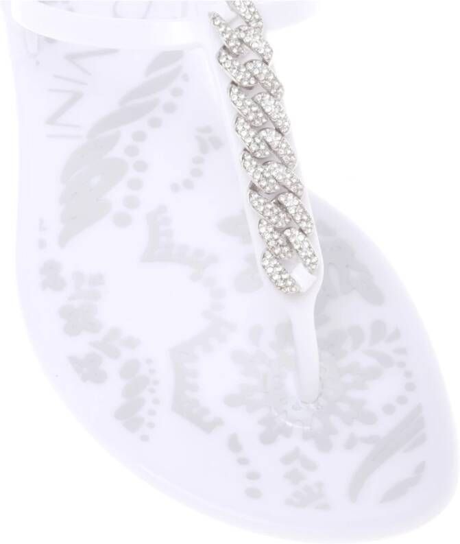 Baldinini Jelly sandal in white rubber