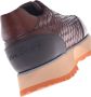 Baldinini Lace-up in brown woven leather Brown Heren - Thumbnail 4