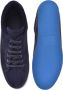 Baldinini Lace-up in dark blue perforated suede Blue Heren - Thumbnail 2