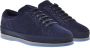 Baldinini Lace-up in dark blue perforated suede Blue Heren - Thumbnail 3