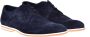 Baldinini Lace-up in dark blue suede Blue Heren - Thumbnail 3