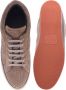 Baldinini Lace-up in taupe perforated suede Brown Heren - Thumbnail 2