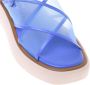Baldinini Light blue mesh sandal - Thumbnail 2