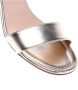 Baldinini Light gold laminated nappa sandal - Thumbnail 2