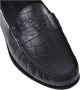 Baldinini Loafer in black with crocodile print Black Heren - Thumbnail 4