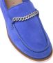 Baldinini Loafer in blue suede leather - Thumbnail 2