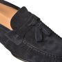 Baldinini Loafer in blue suede leather - Thumbnail 2