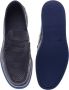 Baldinini Loafer in dark blue perforated calfskin Blue Heren - Thumbnail 2
