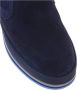 Baldinini Loafer in dark blue perforated suede Blue Heren - Thumbnail 4