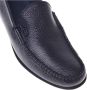 Baldinini Loafer in dark blue tumbled leather Blue Heren - Thumbnail 4