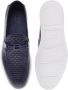 Baldinini Loafer in dark blue with woven print Blue Heren - Thumbnail 2